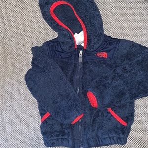 North Face 18-24 month fuzzy jacket